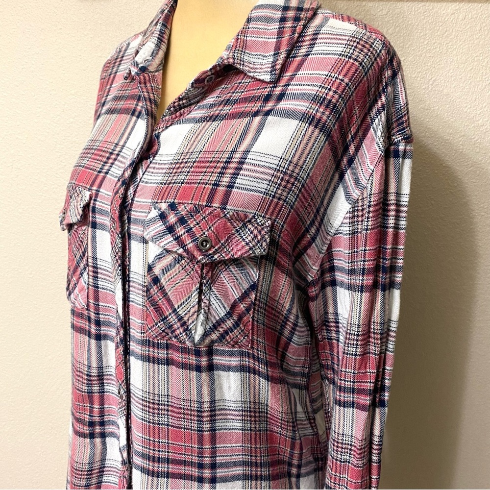 Rails X Free People Plaid Button-Front Shirt - image 5